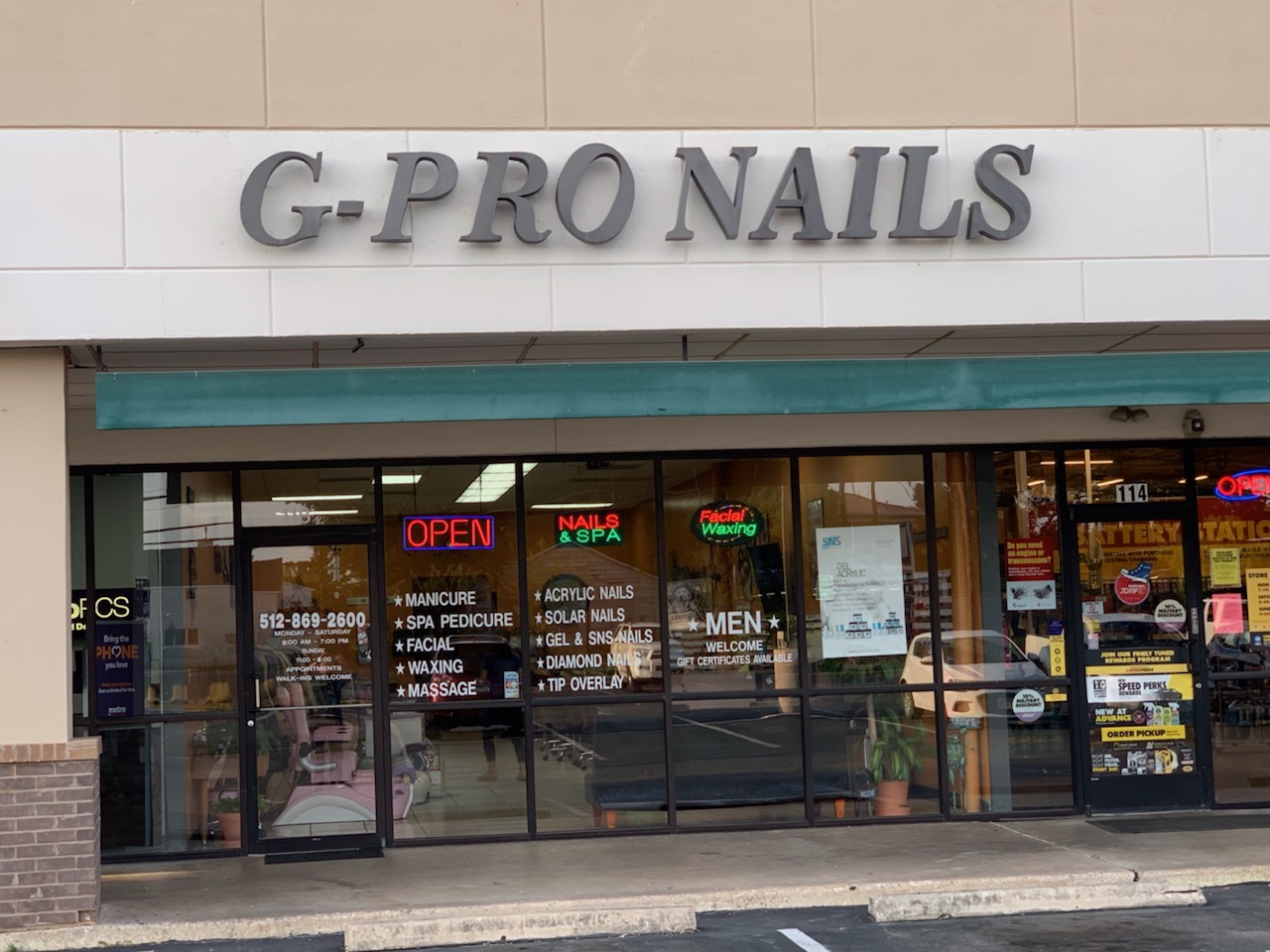 G Pro Nails nail work in Georgetown, Texas